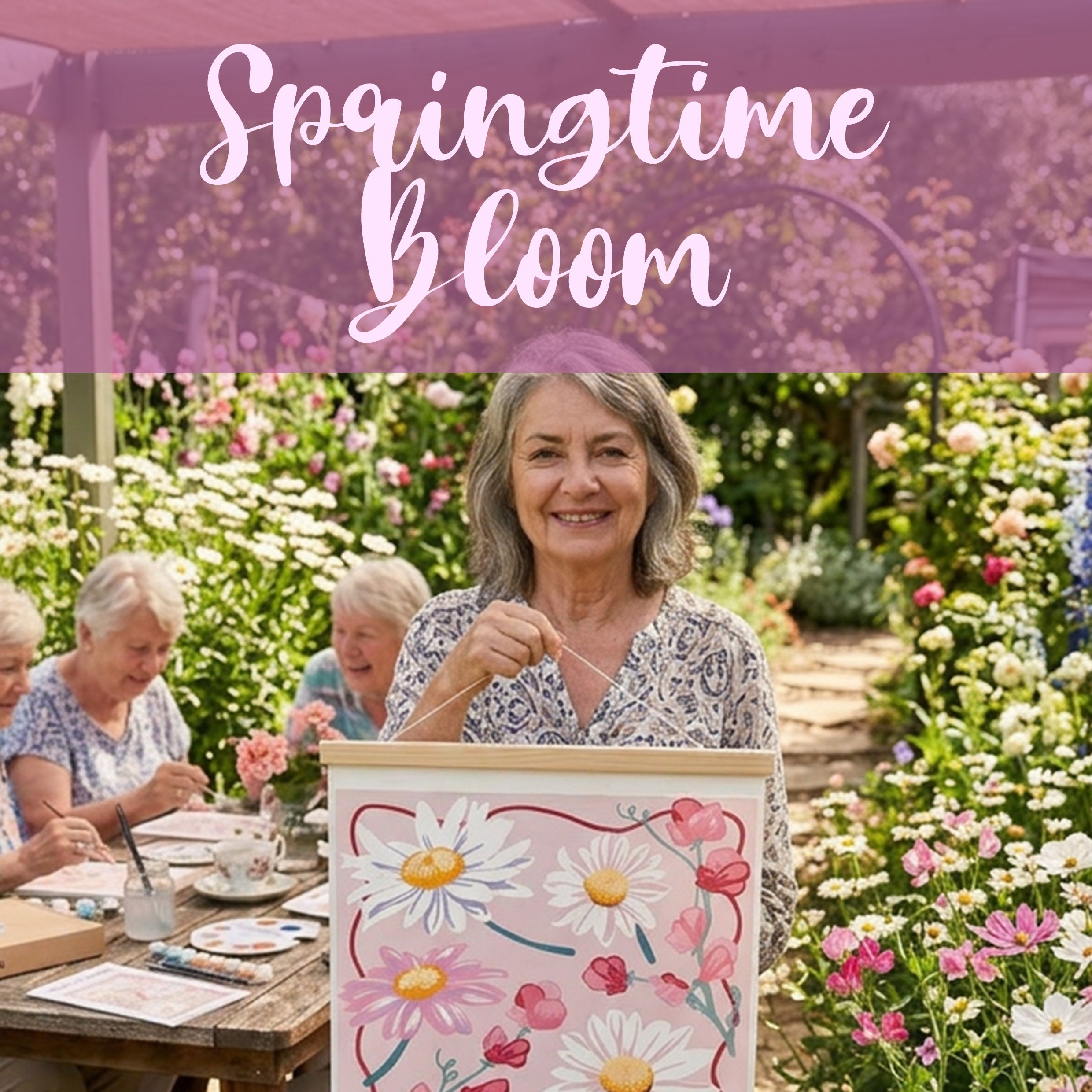 Springtime Blooms – Creative Café Collection