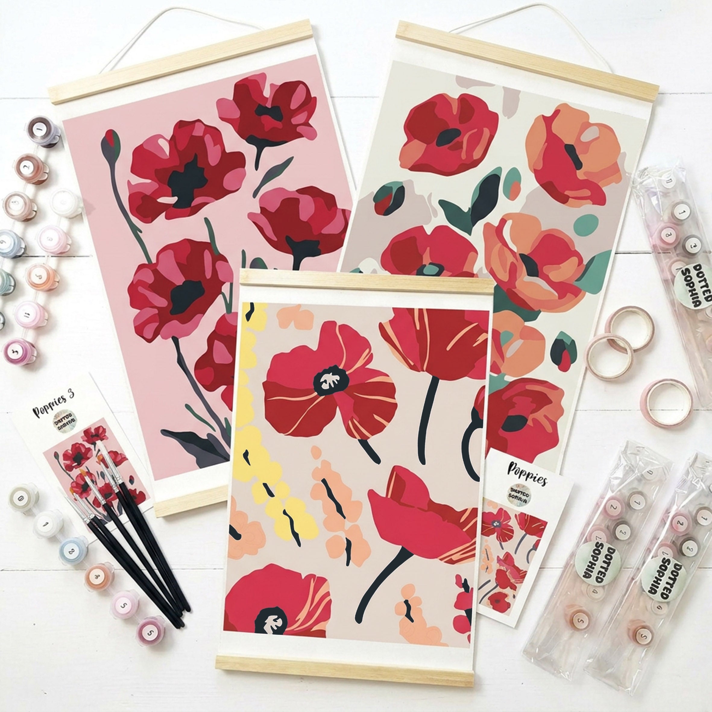 Poppies & Pastries – Creative Café Collection